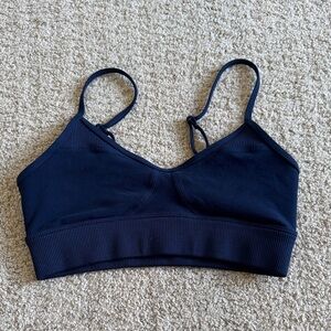 ALO Yoga Dark Blue Sports Bra